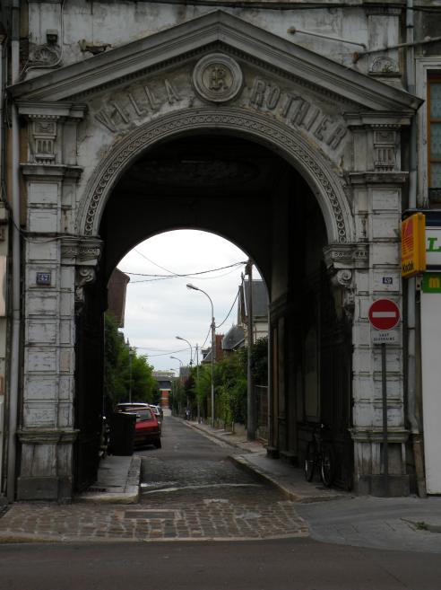  Porche d'entrée de la Villa Rothier, Ste-Savine
